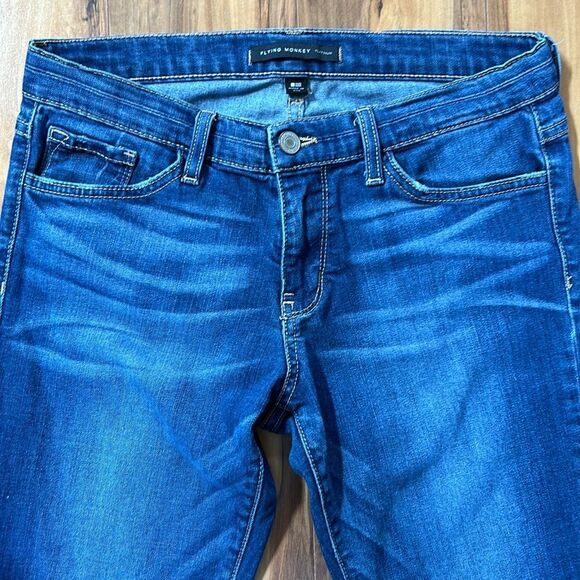 Flying Monkey Platinum Skinny Ankle Jeans - Picture 2 of 6